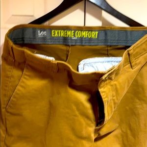 Lee Khaki Slim fit pants